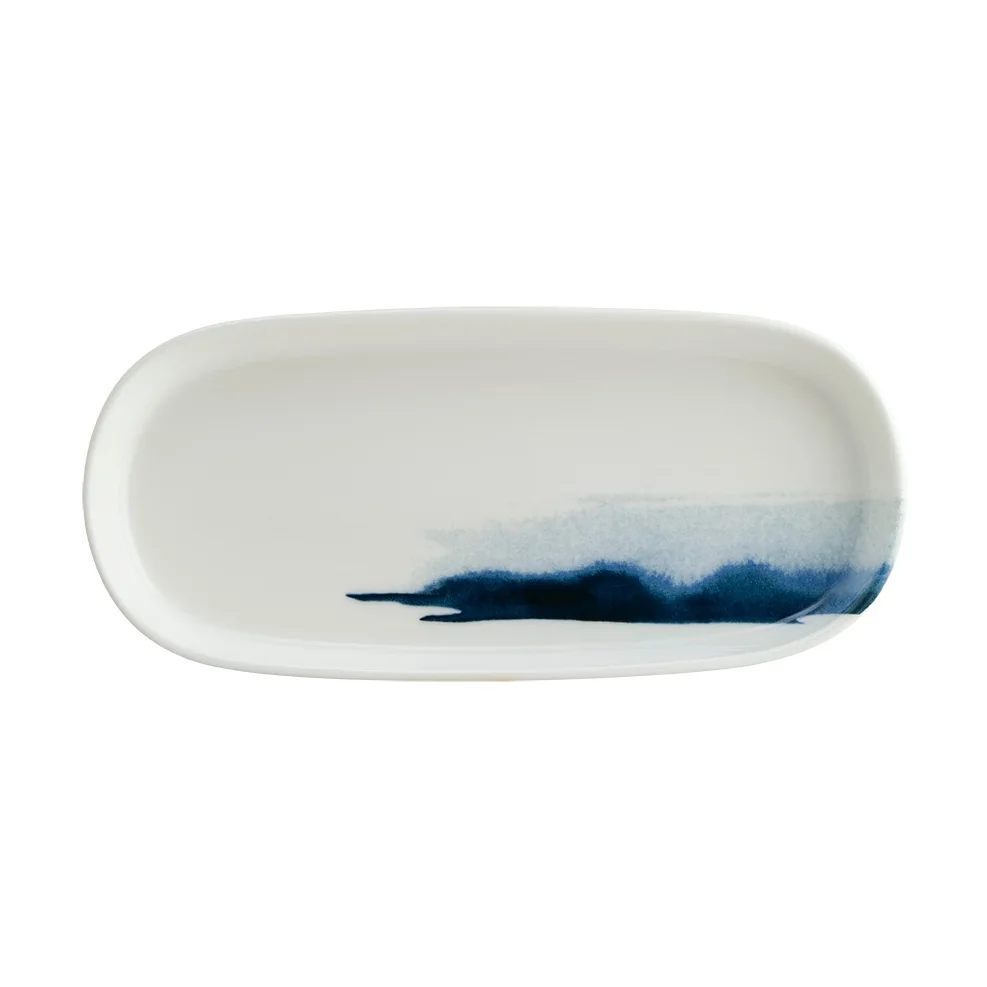 Овальное блюдо Blue Wave Hygge — фото 3
