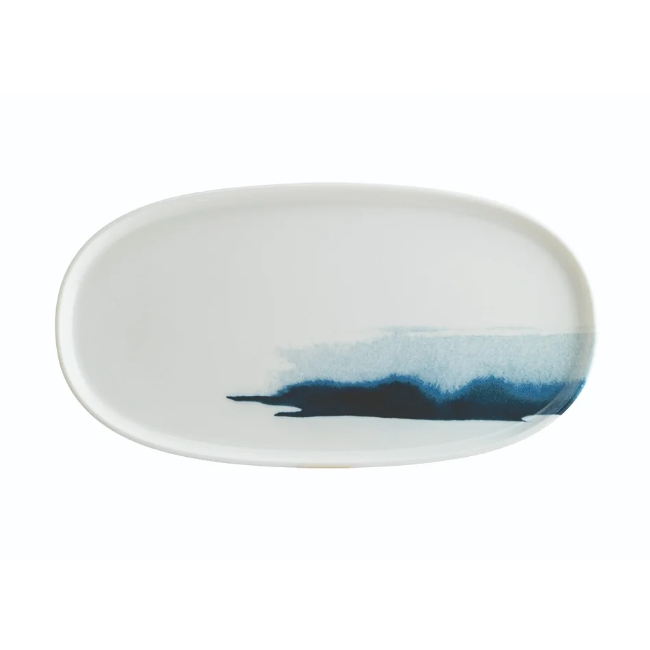 Овальное блюдо Blue Wave Hygge — фото 5
