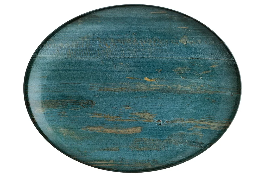 Овальное блюдо Madera Mint Moove — фото 2