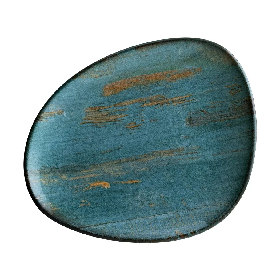 Плоское блюдо Madera Mint Vago — фото 2