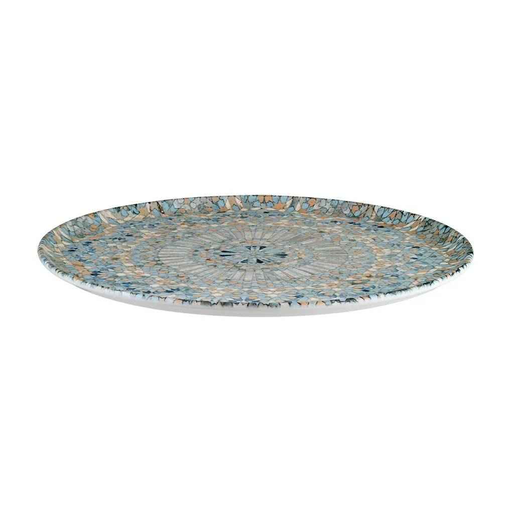 Плоская тарелка Luca Mosaic Gourmet 32 см — фото 2