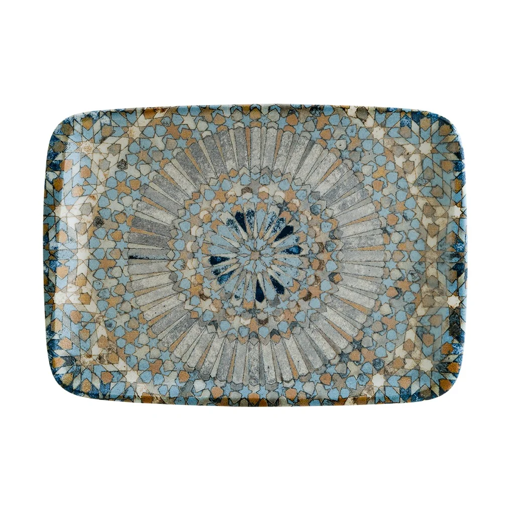 Прямоугольная тарелка Luca Mosaic — фото 2