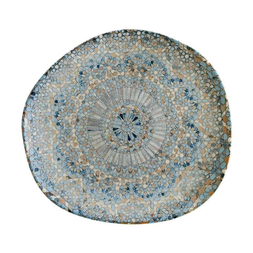 Плоская тарелка Luca Mosaic Vago — фото 2