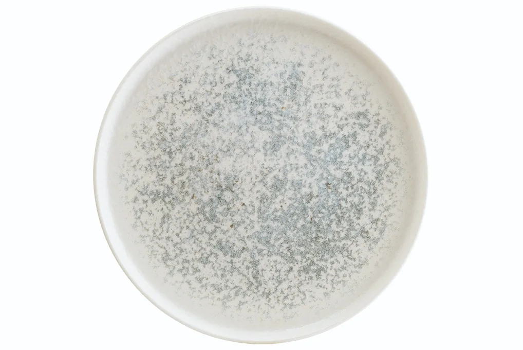 Плоская тарелка Lunar Blue