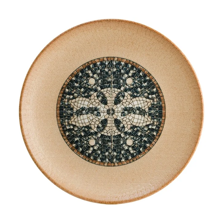 Плоская тарелка Mesopotamia Mosaic Wood Gourmet