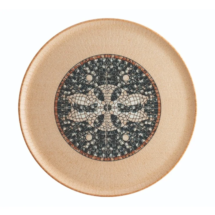 Плоская тарелка Mesopotamia Mosaic Wood Gourmet 32 см