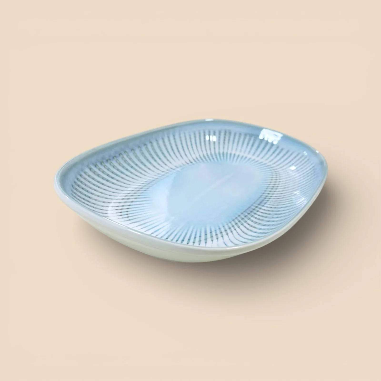 Тарелка овальная RSTYLE Sky Bloom XL-010, 35 × 20,5 × 4,5 см — фото 2