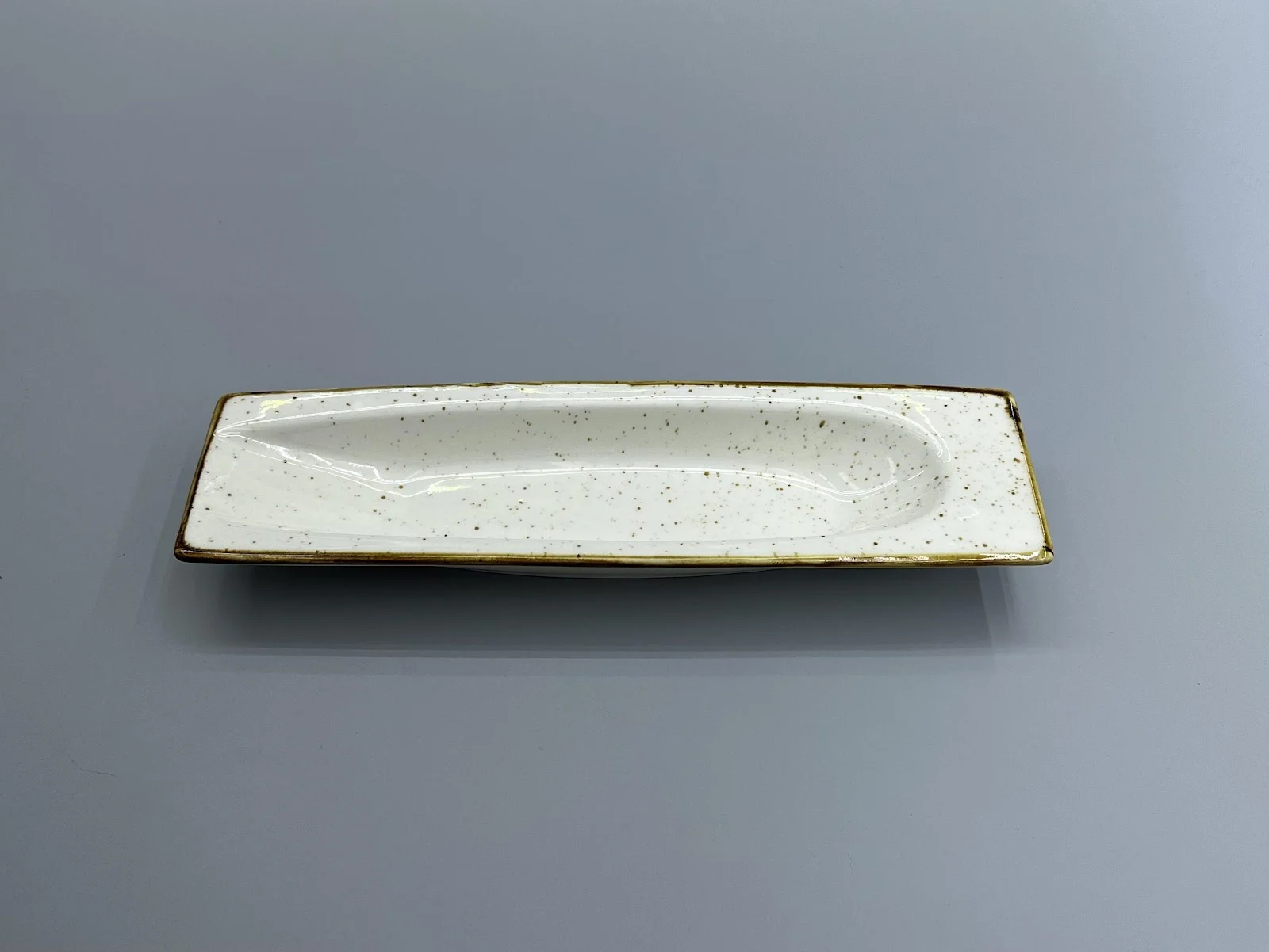 Тарелка прямоугольная полуглубокая DH, 30,5 × 8,5 × 3,5 см — фото 2