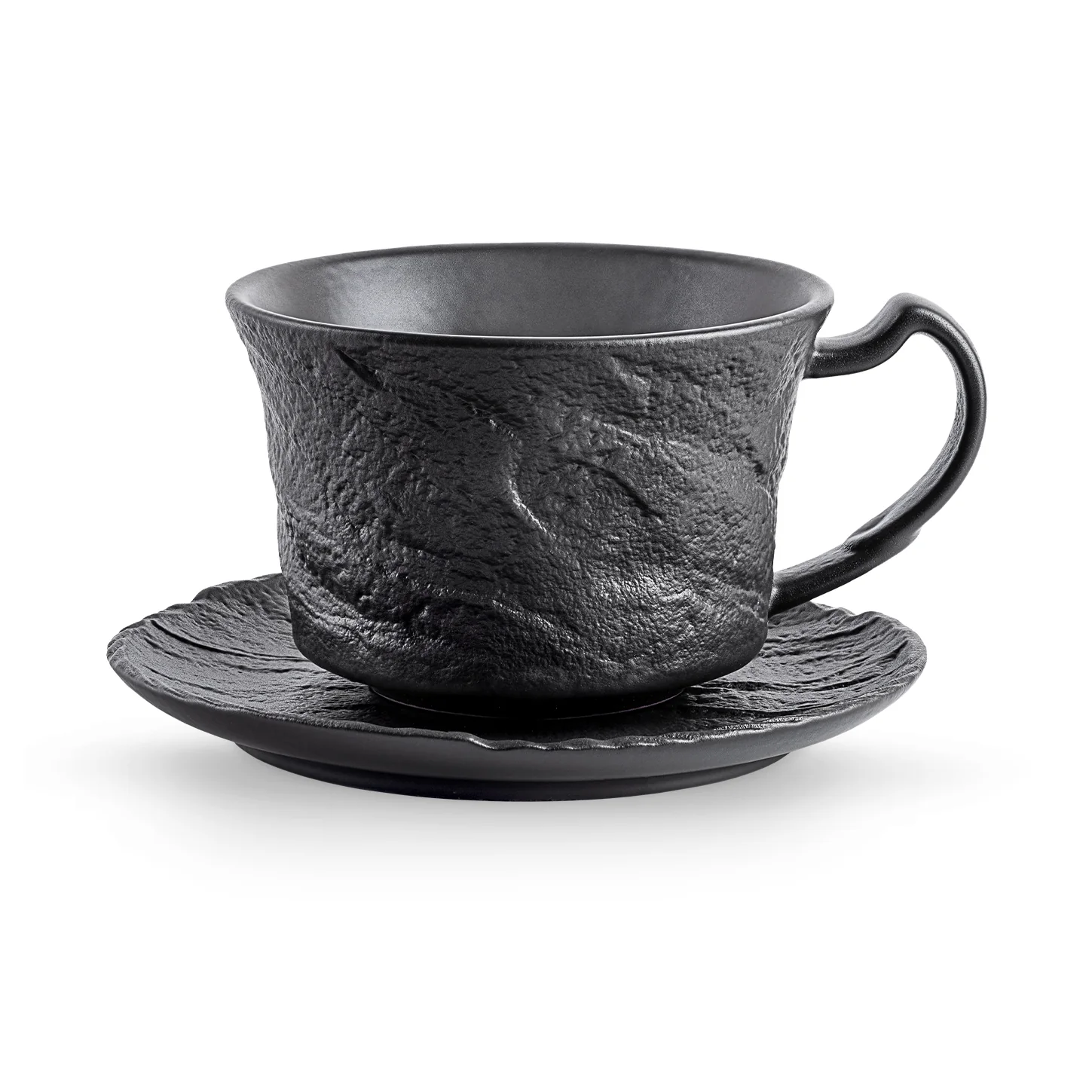 Чашка чайная с блюдцем Wilmax Slate Stone 180 / 250 мл — фото 2